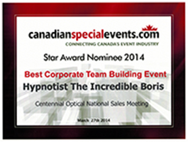 2014 Best Corporate Team Building Event Nominee
