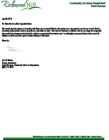 Richmond Hill Ribfest Reference Letter